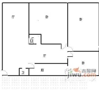 玫瑰园3室2厅2卫132㎡户型图