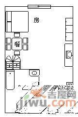 阳光星座1室0厅1卫60㎡户型图