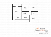 风华大厦3室2厅2卫158㎡户型图