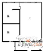 风华大厦2室2厅1卫110㎡户型图