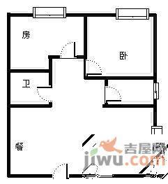 龙脊花园3室2厅2卫户型图