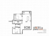 佳居花园2室2厅1卫96㎡户型图