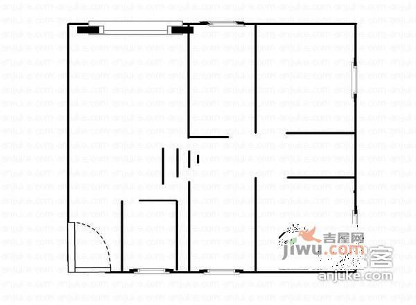 天鹅堡3室2厅1卫145㎡户型图