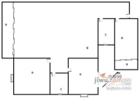 翠湖柳岸2室2厅2卫98㎡户型图