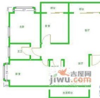 望江公寓3室1厅1卫120㎡户型图