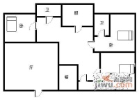 枫丹苑4室2厅2卫户型图