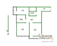 名敦道南滨国际公寓3室2厅1卫93㎡户型图