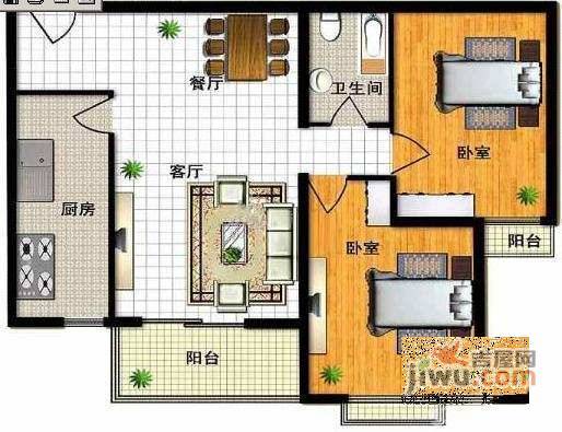 青青佳苑北苑3室2厅2卫147㎡户型图