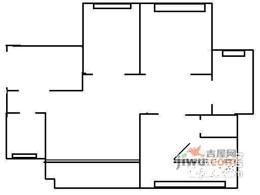 同天绿岸4室2厅2卫208㎡户型图