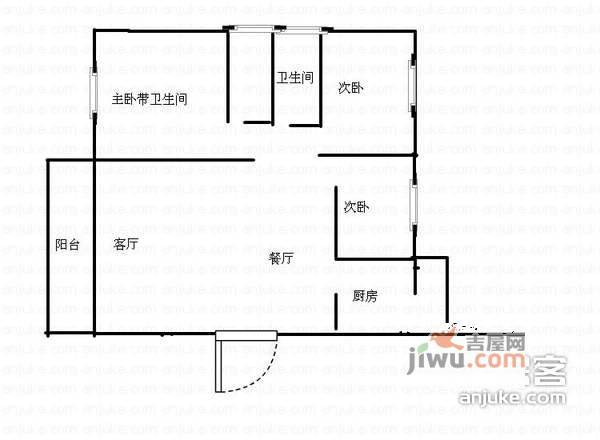 兰亭水云涧3室2厅2卫119㎡户型图