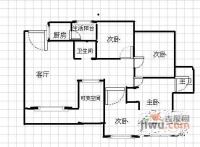 龙湖水晶郦城静苑5室2厅2卫160㎡户型图