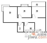 融侨半岛香弥山2号3室2厅1卫116㎡户型图