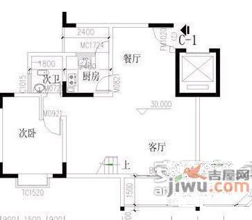 典雅苑3室2厅2卫户型图