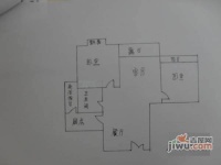 港城凤鸣香山2室1厅1卫86㎡户型图