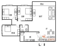 顺通花园4室2厅2卫187㎡户型图