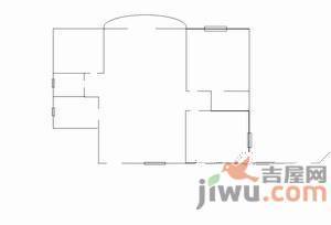 万寿花园东区1室1厅1卫户型图