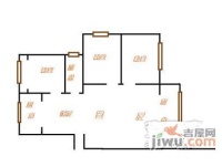 巴县大道小区3室2厅2卫155㎡户型图