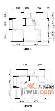 东海星洲4室2厅2卫86㎡户型图