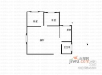 天骄美茵河谷3室2厅1卫122㎡户型图