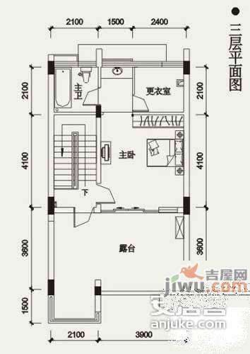 中安翡翠湖4室2厅3卫360㎡户型图