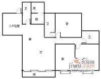 旭庆江湾国际花都3室2厅3卫124㎡户型图