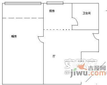 千竹景苑2室1厅1卫69㎡户型图