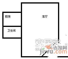 光宇阳光地中海2室2厅2卫72㎡户型图