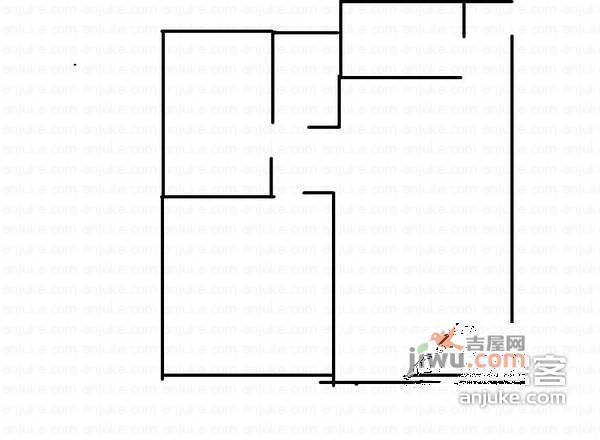 荣涛丽苑2室2厅1卫75㎡户型图