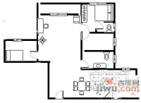 好利来上岛郦舍3室2厅2卫115㎡户型图