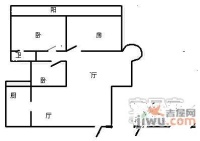 珠江花园3室3厅2卫159㎡户型图