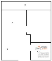 珠江花园1室1厅1卫69㎡户型图