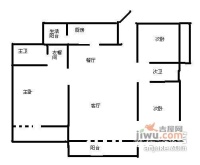 中凯翠海朗园3室2厅2卫144㎡户型图