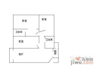 朵力尚美国际3室2厅2卫129㎡户型图