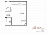 光华风和日丽1室1厅1卫47㎡户型图