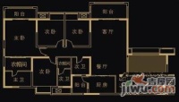 绿地翠谷5室3厅4卫320㎡户型图