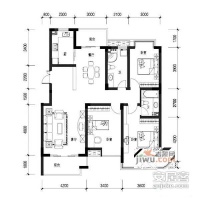 绿地翠谷5室3厅3卫350㎡户型图