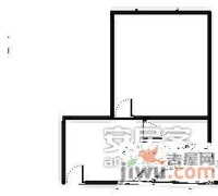 融侨诺丁阳光1室0厅1卫38㎡户型图