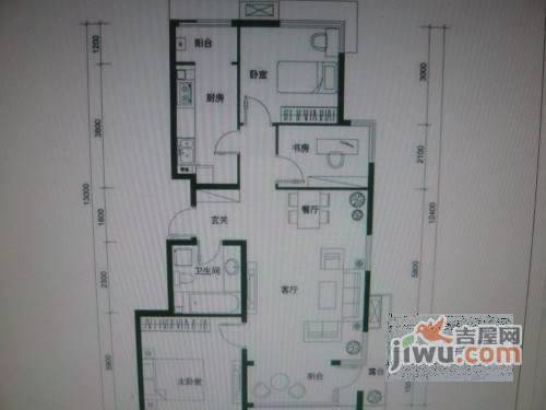 复地上城4室2厅3卫288㎡户型图