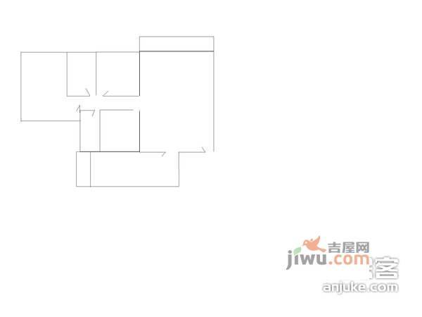 鲤鱼池小区3室2厅2卫87㎡户型图