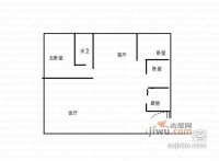 港城花园3室2厅2卫108㎡户型图