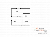 桂园小区1室1厅1卫户型图