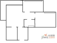 隆鑫花漾四季2室2厅1卫73㎡户型图