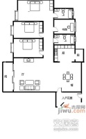 香逸半山3室2厅2卫96㎡户型图