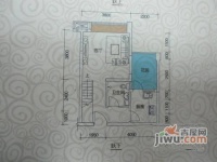 上海城3室1厅1卫112㎡户型图