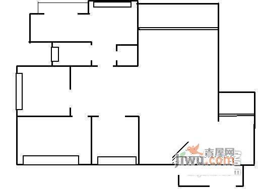 协信天骄城3室2厅2卫193㎡户型图