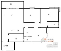 鹏润蓝海A区3室3厅2卫113㎡户型图