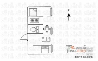 港口小区2室1厅1卫户型图