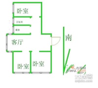 瑯琊新村3室1厅1卫户型图