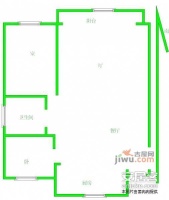 天涯公寓3室1厅1卫户型图