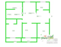 竹山公寓3室2厅2卫户型图